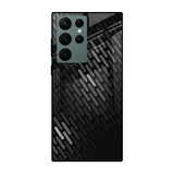 Dark Abstract Pattern Samsung Galaxy S22 Ultra 5G Glass Cases & Covers Online
