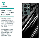 Black & Grey Gradient Glass Case For Samsung Galaxy S22 Ultra 5G
