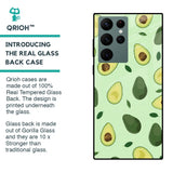 Avocado Green Glass Case For Samsung Galaxy S22 Ultra 5G