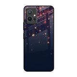 Falling Stars Vivo Y75 5G Glass Back Cover Online