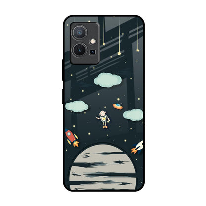 Astronaut Dream Vivo Y75 5G Glass Back Cover Online