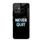 Never Quit Vivo Y75 5G Glass Back Cover Online