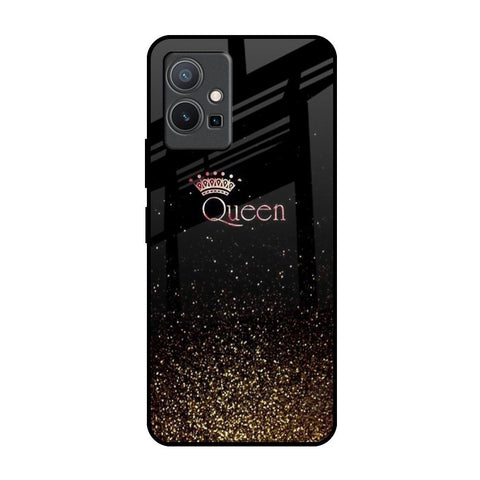 I Am The Queen Vivo Y75 5G Glass Back Cover Online