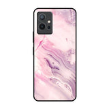 Diamond Pink Gradient Vivo Y75 5G Glass Back Cover Online