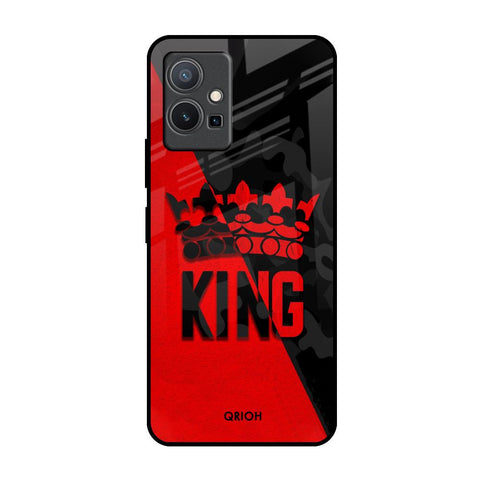 I Am A King Vivo Y75 5G Glass Back Cover Online