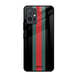 Vertical Stripes Vivo Y75 5G Glass Back Cover Online