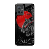 Red Moon Tiger Vivo Y75 5G Glass Back Cover Online