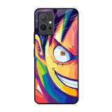 Monkey Wpap Pop Art Vivo Y75 5G Glass Back Cover Online