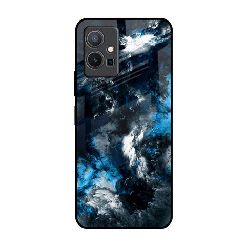 Cloudy Dust Vivo Y75 5G Glass Back Cover Online