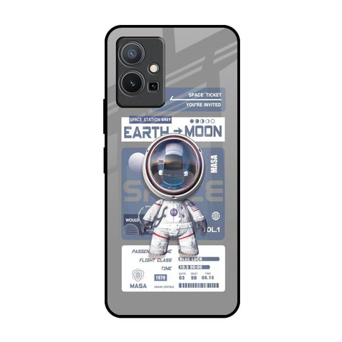 Space Flight Pass Vivo Y75 5G Glass Back Cover Online