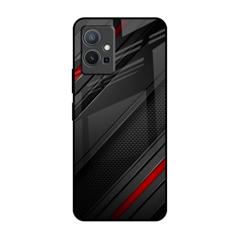 Modern Abstract Vivo Y75 5G Glass Back Cover Online
