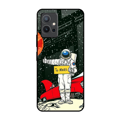Astronaut on Mars Vivo Y75 5G Glass Back Cover Online