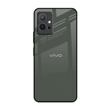 Charcoal Vivo Y75 5G Glass Back Cover Online