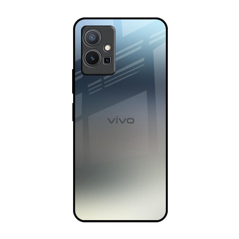 Tricolor Ombre Vivo Y75 5G Glass Back Cover Online