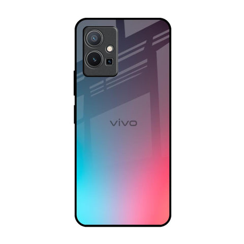 Rainbow Laser Vivo Y75 5G Glass Back Cover Online