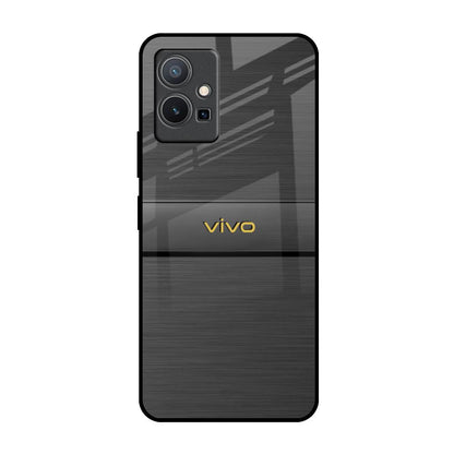 Grey Metallic Glass Vivo Y75 5G Glass Back Cover Online
