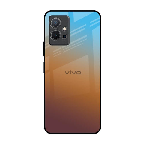 Rich Brown Vivo Y75 5G Glass Back Cover Online