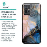 Marble Ink Abstract Glass Case for Vivo Y75 5G
