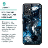 Cloudy Dust Glass Case for Vivo Y75 5G