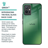 Green Grunge Texture Glass Case for Vivo Y75 5G