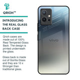 Tricolor Ombre Glass Case for Vivo Y75 5G