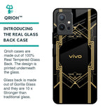 Sacred Logo Glass Case for Vivo Y75 5G