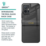 Grey Metallic Glass Case For Vivo Y75 5G