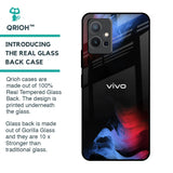 Fine Art Wave Glass Case for Vivo Y75 5G