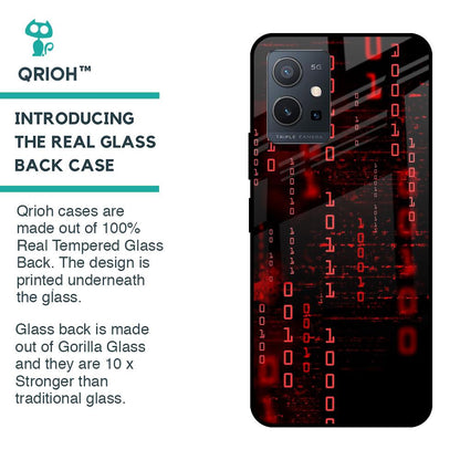 Let's Decode Glass Case For Vivo Y75 5G