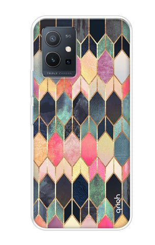 Shimmery Pattern Vivo Y75 5G Back Cover