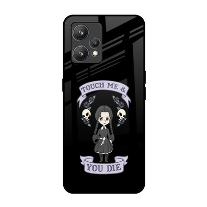 Touch Me & You Die Realme 9 Pro Plus Glass Back Cover Online