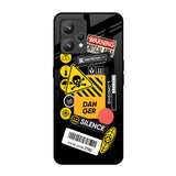 Danger Signs Realme 9 Pro Plus Glass Back Cover Online