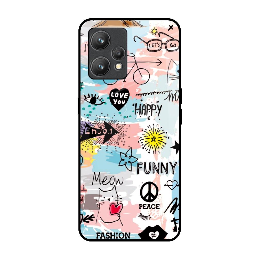Just For You Realme 9 Pro Plus Glass Back Cover Online