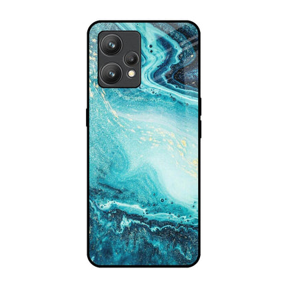 Sea Water Realme 9 Pro Plus Glass Back Cover Online