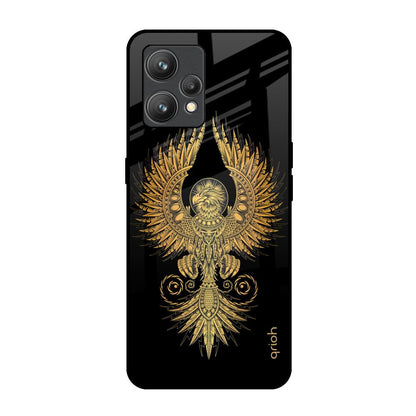 Mythical Phoenix Art Realme 9 Pro Plus Glass Back Cover Online