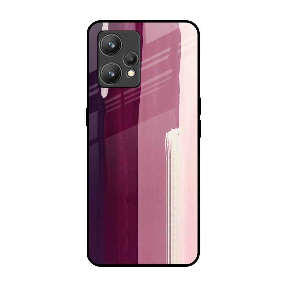 Brush Stroke Art Realme 9 Pro Plus Glass Back Cover Online