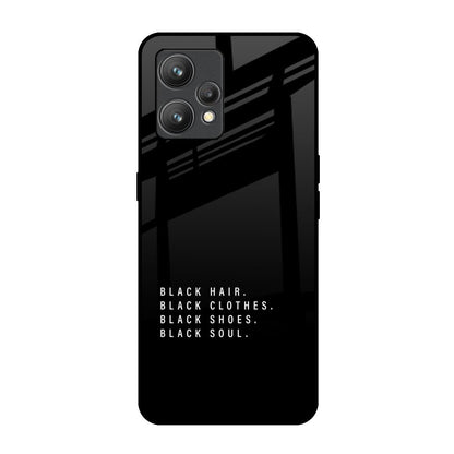 Black Soul Realme 9 Pro Plus Glass Back Cover Online