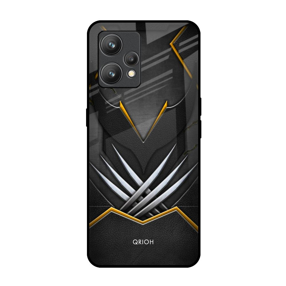 Black Warrior Realme 9 Pro Plus Glass Back Cover Online