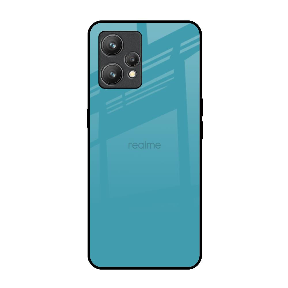 Oceanic Turquiose Realme 9 Pro Plus Glass Back Cover Online