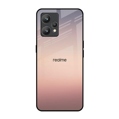 Golden Mauve Realme 9 Pro Plus Glass Back Cover Online