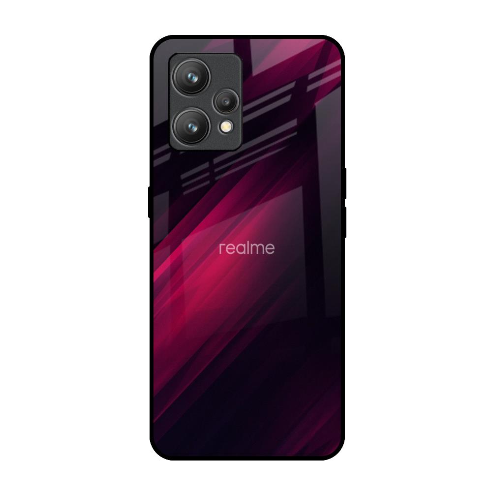 Razor Black Realme 9 Pro Plus Glass Back Cover Online