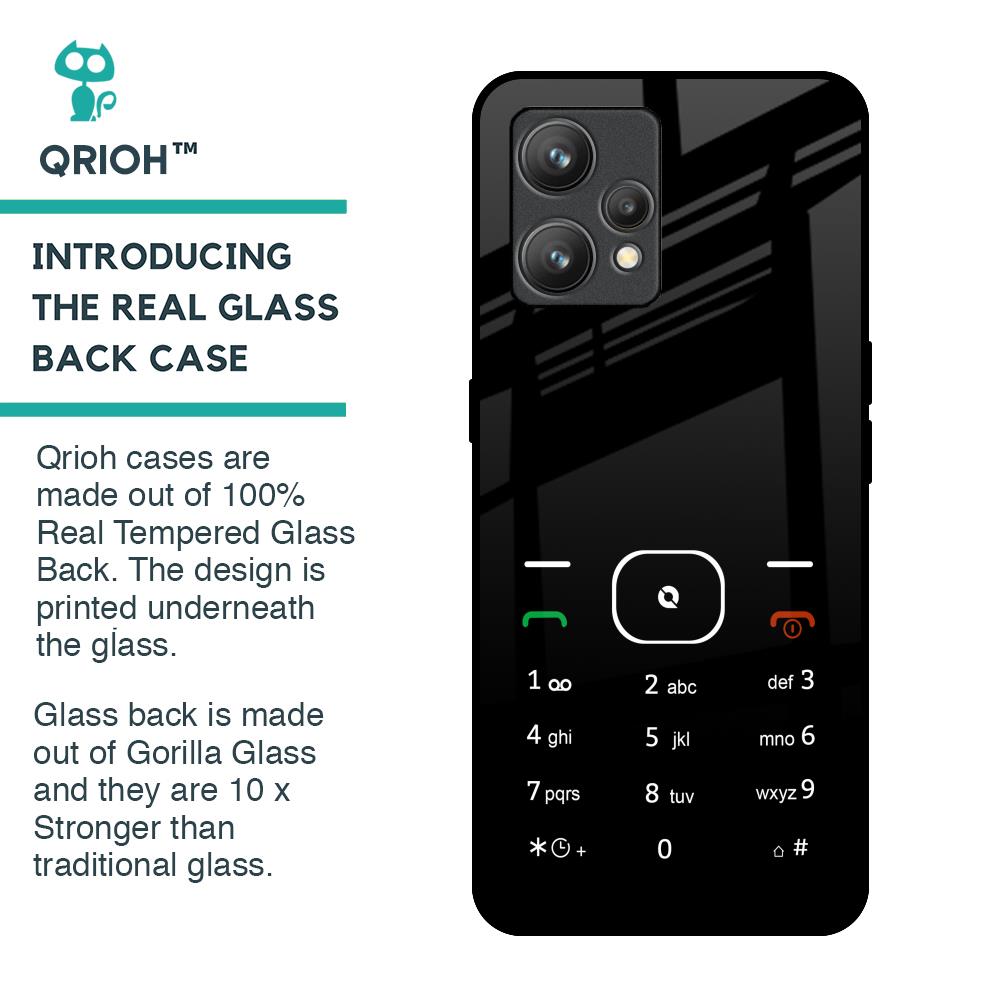 Classic Keypad Pattern Glass Case for Realme 9 Pro Plus