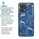 Blue Cheetah Glass Case for Realme 9 Pro Plus