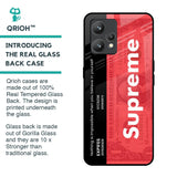 Supreme Ticket Glass Case for Realme 9 Pro Plus