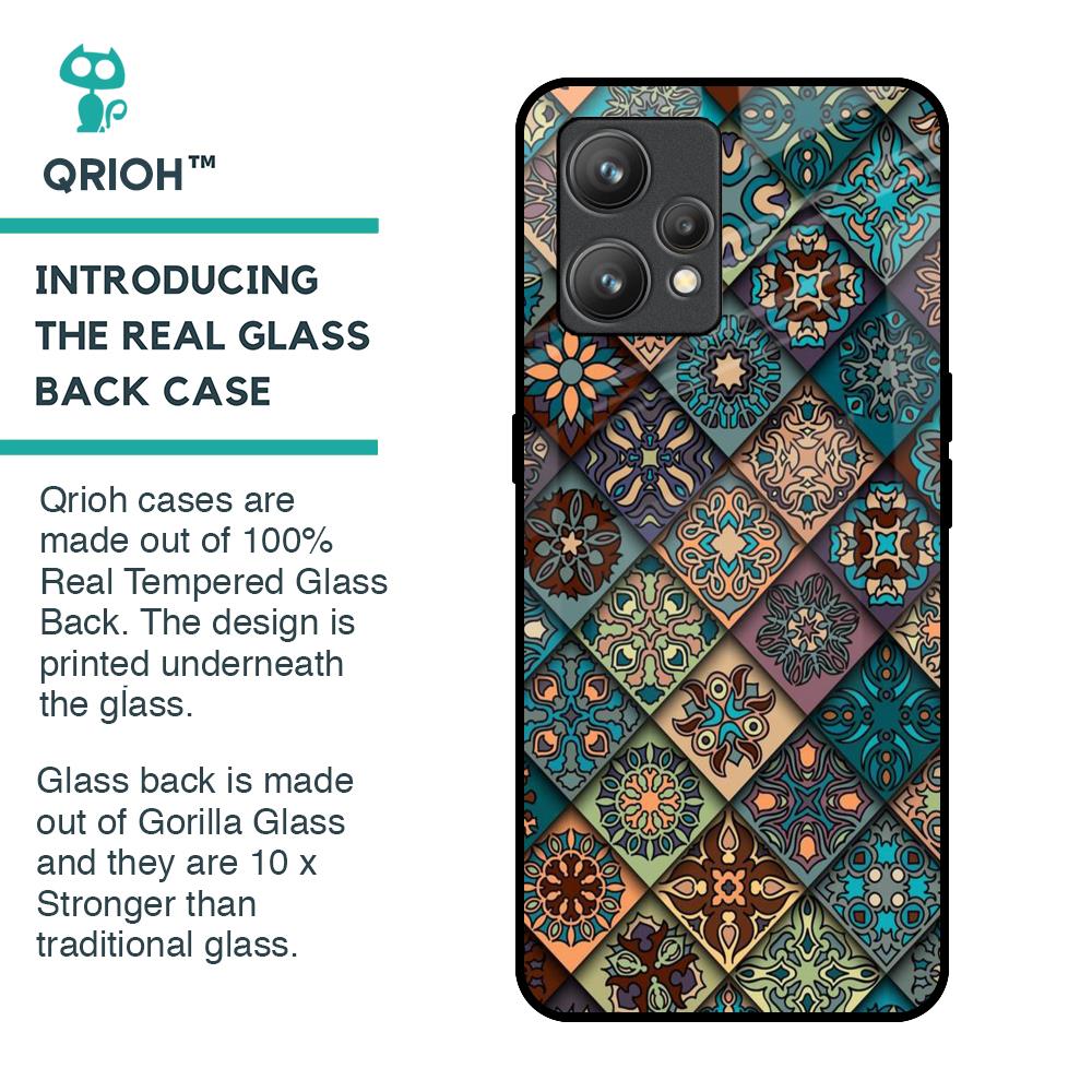 Retro Art Glass Case for Realme 9 Pro Plus
