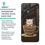 Tea With Kitty Glass Case For Realme 9 Pro Plus