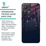 Falling Stars Glass Case For Realme 9 Pro Plus