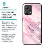 Diamond Pink Gradient Glass Case For Realme 9 Pro Plus