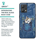 Kitty In Pocket Glass Case For Realme 9 Pro Plus