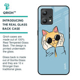Adorable Cute Kitty Glass Case For Realme 9 Pro Plus